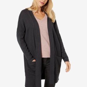Pact organic cotton oversized cocoon cardigan
